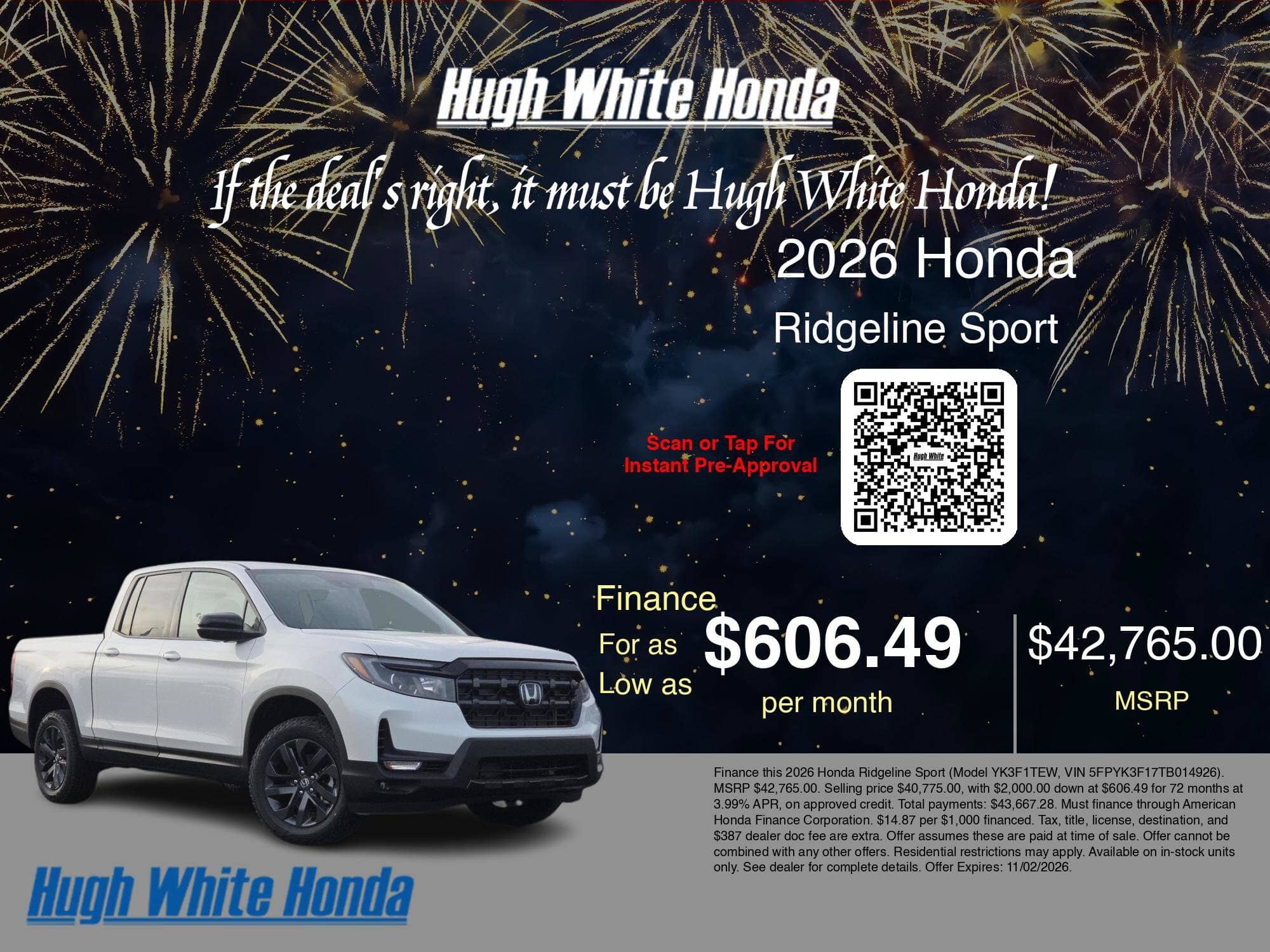 2026 Honda Ridgeline - Image 33