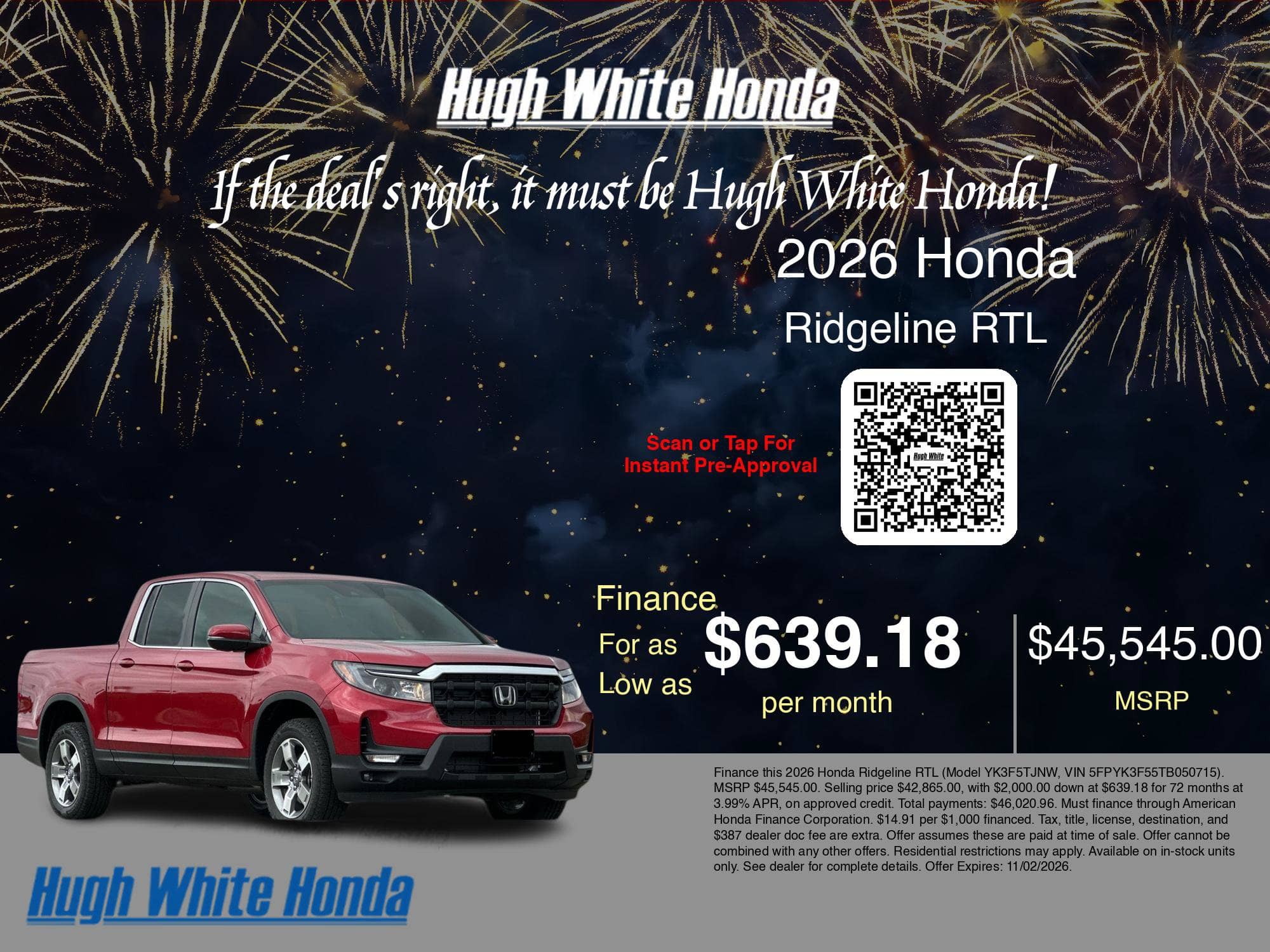 2026 Honda Ridgeline - Image 26