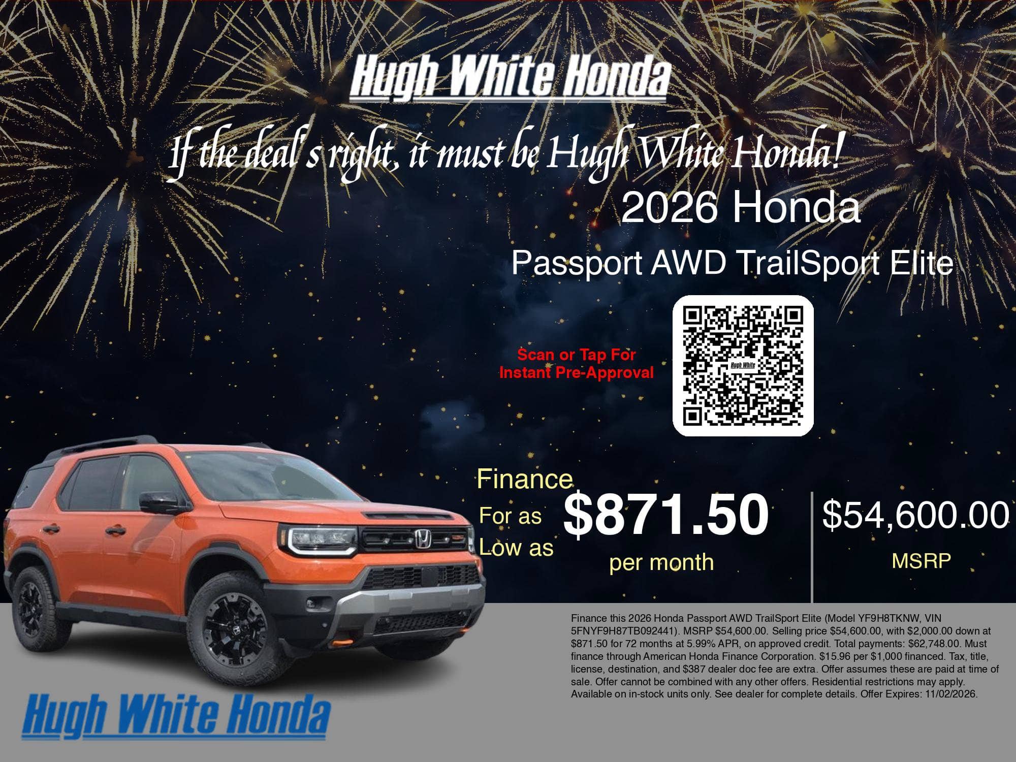 2026 Honda Passport - Image 28
