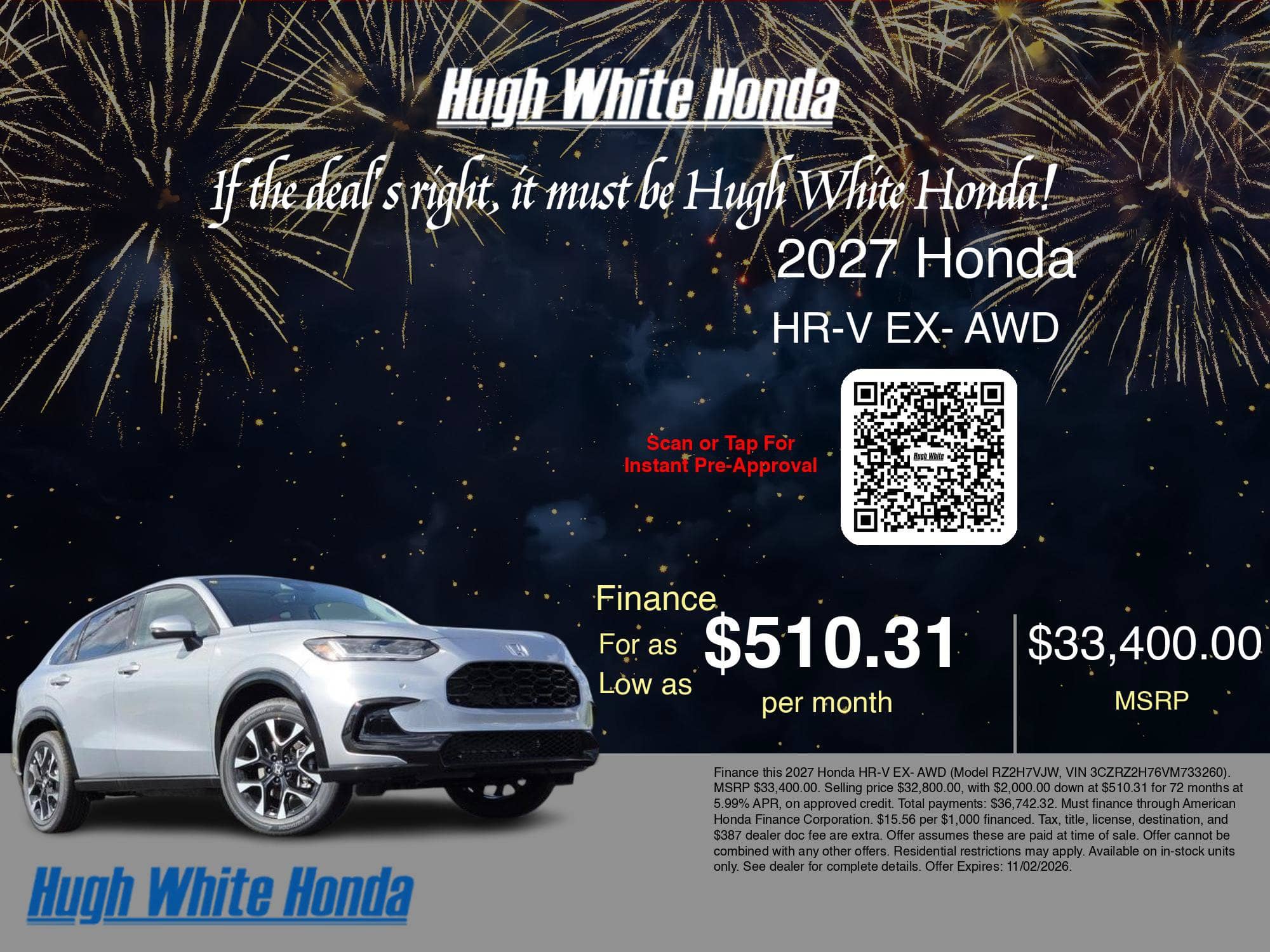 2027 Honda HR-V - Image 34