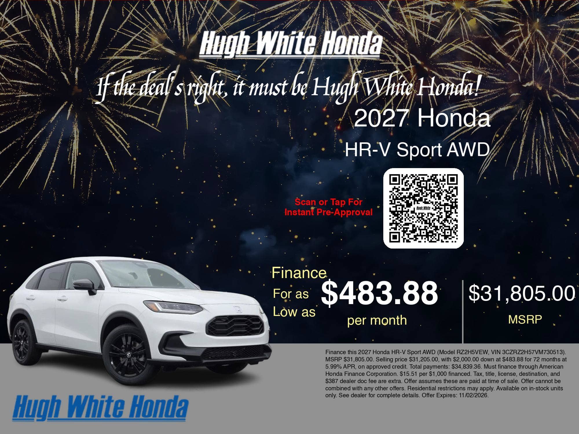2027 Honda HR-V - Image 34