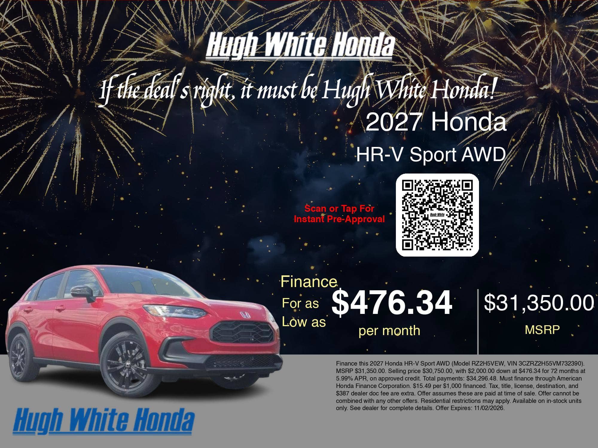 2027 Honda HR-V - Image 34