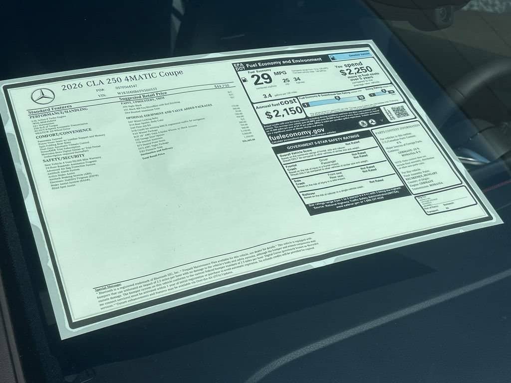 2026 Mercedes-Benz CLA - Image 72